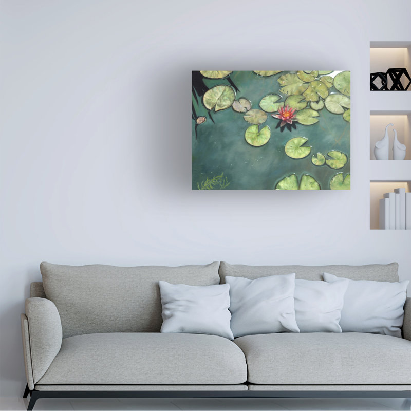 «David Stribble Lilies», art sur toile, H 14 po x l 19 po
