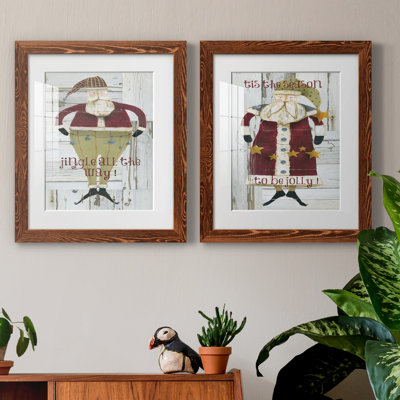 Jingle Santa - ensemble de 2 reproductions