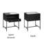 Cerasela 50.75cm W Metal Bedside Table