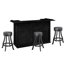 72'' Bar Set With Three Backless Barstools By Ram Game Room