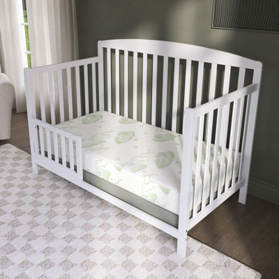Matelas de lit de bébé à ressorts 112 po Dream On Me Housse imperméable en vinyle | Certifié Greenguard Gold | Fabriqué aux États-Unis | Garantie du fabricant de 10 ans