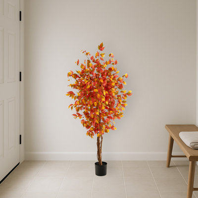Autumn Ficus Artificial Fall Tree