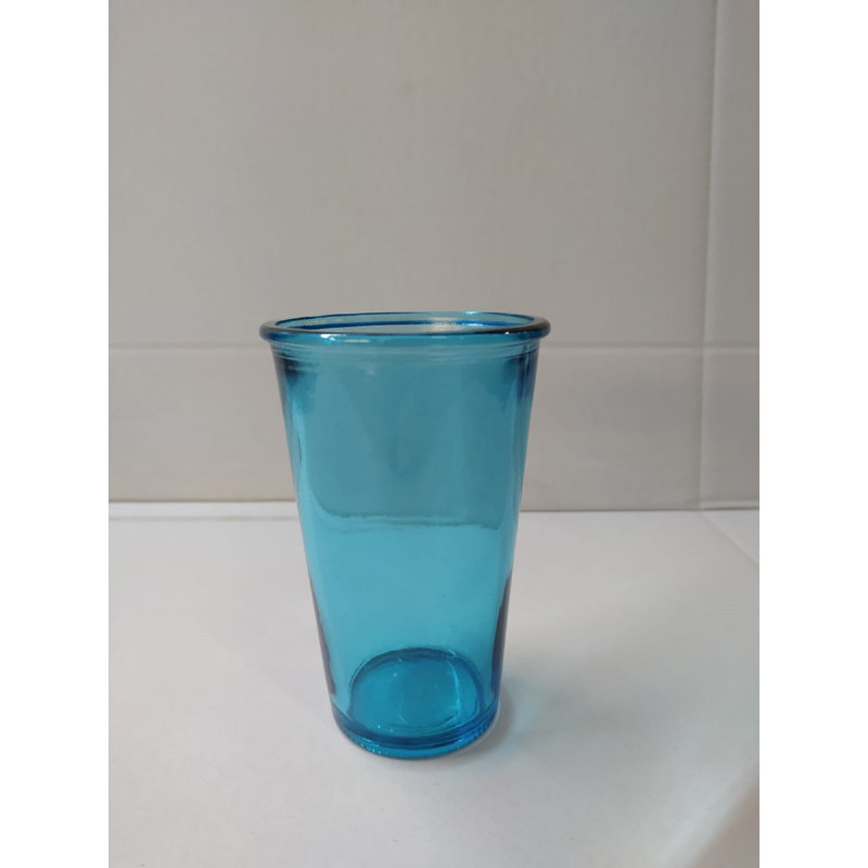 Aurthor Drinking Glass, Blue