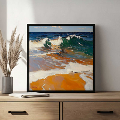 Glassy Break I by Walker Noble Art Print