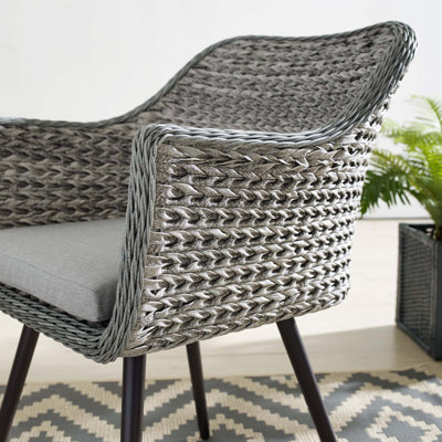 Chaise de patio avec coussin Sartell