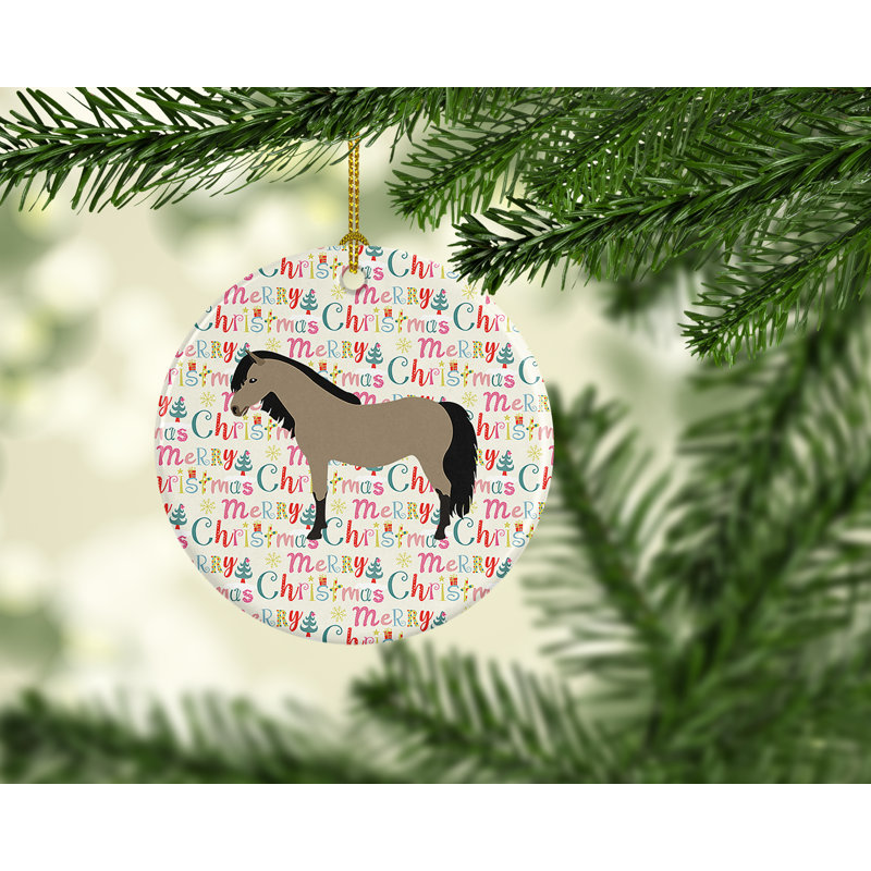 Ornement suspendu Welsh Pony Horse