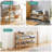 Modern 6-Tier Bamboo Shoe Rack, Space Saving, Waterproof, Stackable, Foldable Design