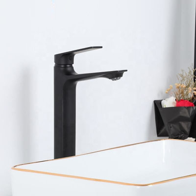 Robinet de douche noir mat avec valve thermostatique et douchette multifonction