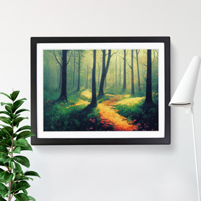 Summer Forest Pathway Vol.2 - Single Picture Frame Print