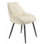 Chaise d'appoint rembourrée en tissu pour salle à manger (ensemble de 2)-774539377
