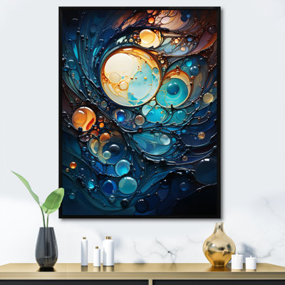 Hajira Fluid Spiral II, reproduction d'art sur toile