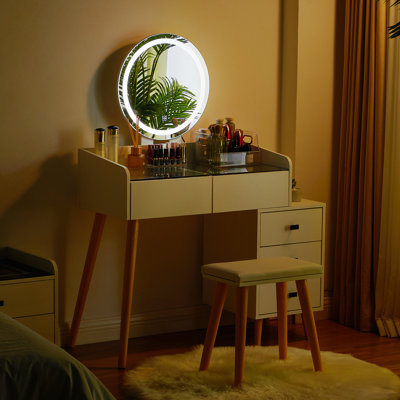 Dressing Table with Mirror