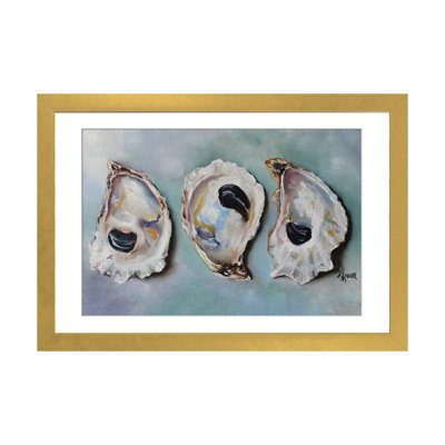 «Bay Oyster Shells» par Kristine Kainer, reproduction