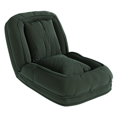 Lit rembourré pour chien pour adultes et animaux de compagnie, canapé pliable avec 5 positions réglables et coussins moelleux pour plus de confort et de polyvalence