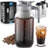 Zulay 32oz Cold Brew Maker - Mason Jar Glass, Leak-Proof Lid, Fine-Mesh Stainless Steel Filter-104572592-114612659