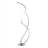 Ivy Bronx 6F47CE86787F46DD9781BD3FACA419FC Tidal 1 Light LED Floor Lamp Polished Chrome