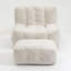 Chaise de salle à manger en velours-112741232