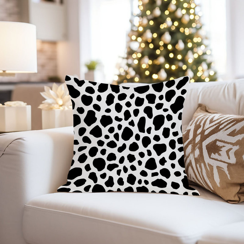 Animals Dalmation Style Pattern Modern, 16"H x 16"W