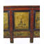 Buffet en bois de pin massif 75,5 po Asian Classic
