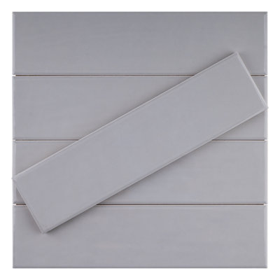 Zarati 2.95 in. X 11.81 in. Polished Ceramic Subway Wall Tile