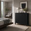 Commode 3 tiroirs 32 "avec façades cannelées-130019504