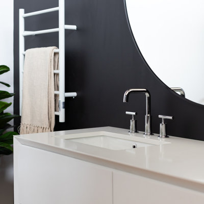 Romero Roud Bassin Faucet In Polished Chrome
