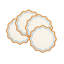 Colorblock Embroidered Linen Placemats-308413292