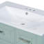 Meuble-lavabo de 30 po avec lavabo. Armoire, bois massif et. Moderne, rectangulaire. Armoire à tiroirs.-39202517-39202522
