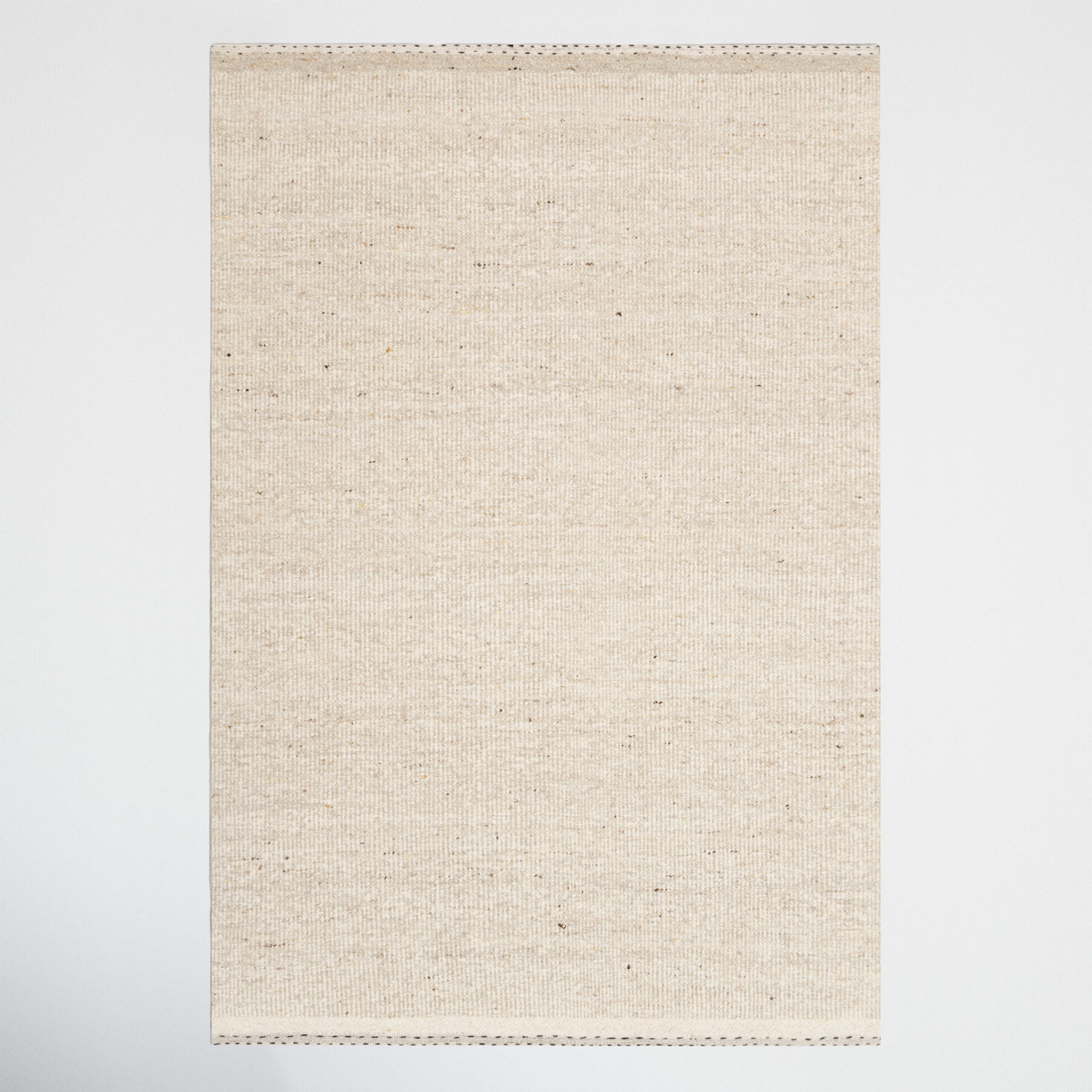 Larissa Oatmeal Hand-Woven Rug, Rectangle 3'6" x 5'6"