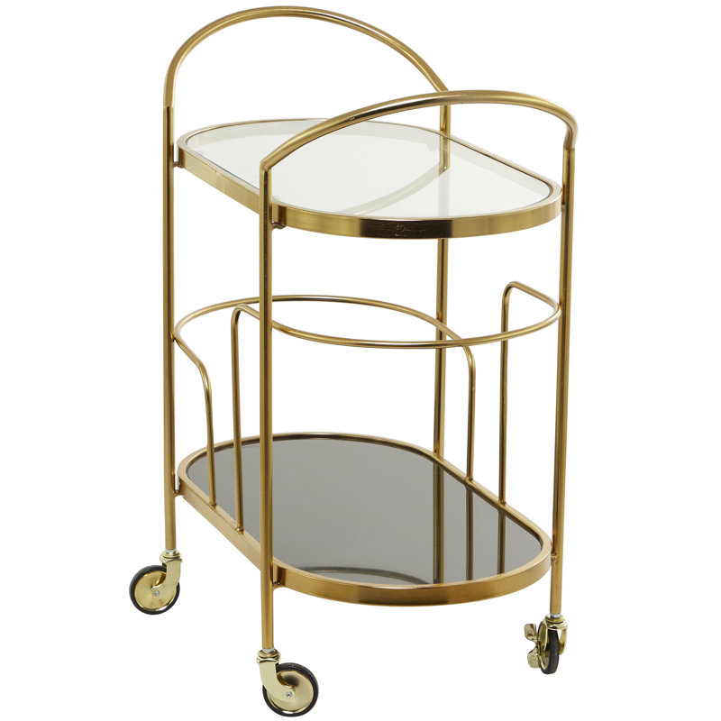 Chariot-bar ovale de 17 po de largeur