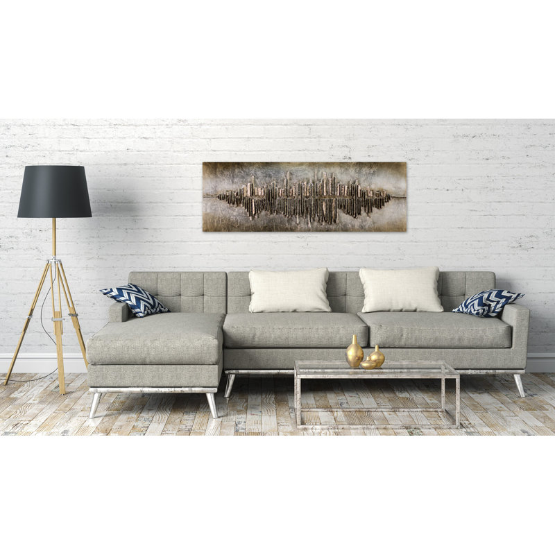 Frequency 1000 print on wood