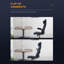Fauteuil de jeu ergonomique et réglable en cuir synthétique Latitude Run® Alaire-1658893162