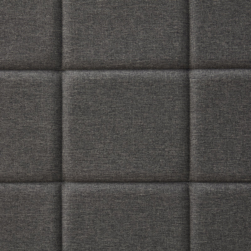Nest Square Tufted Upholstered Adjustable Headboard, Gray, Queen