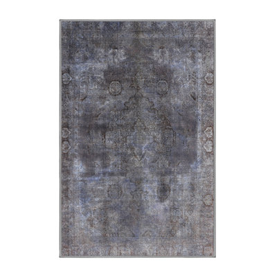 Tapis oriental gris