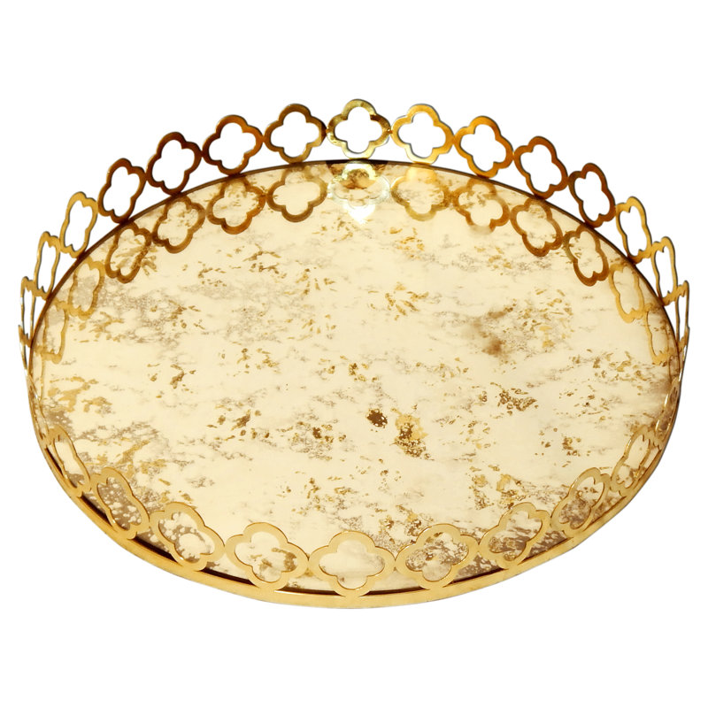 Plateau de table basse Quatrefoil