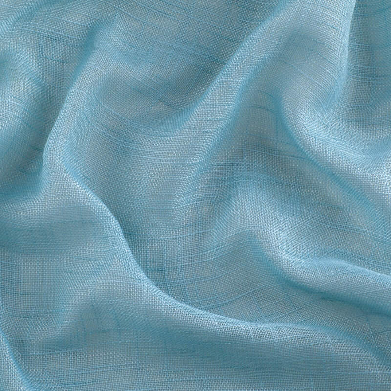 Sheer Curtain, Aqua