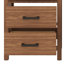 Ensemble de meuble-lavabo 48 po avec lavabo (séparé), armoire de rangement avec 2 tiroirs profonds et plateau basculant