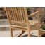 Chaise berçante en teck Jakarta