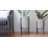 Stacia Round Metal Mid Century Indoor Pot Planter Set-415622410