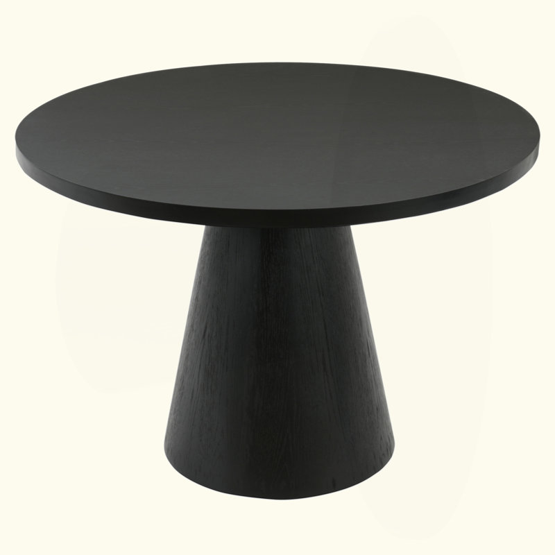Table de salle à manger Retro Retro, Noir