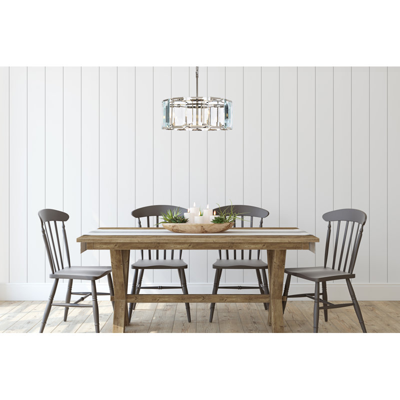 Fouke 6 - Light Lantern Pendant, Flat Black