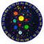 Tapis pour enfants, ABC Alphabet Stars-1176193386
