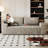 Zain Compression Corduroy Upholstered Sofa with Deep Seat & Wide Armrests-115323726-115323729