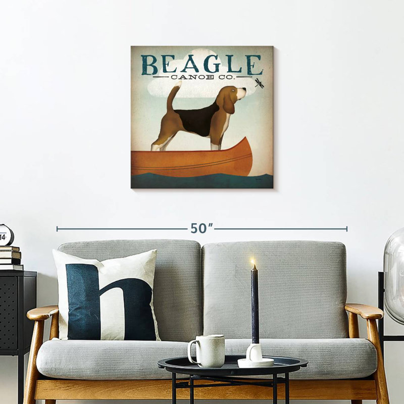 Brampt Beagle Canoe Co, 24" H x 24" W