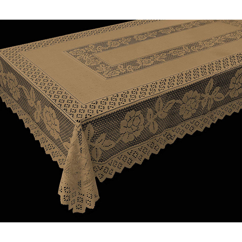 Weikhard Floral Tablecloth, Brown