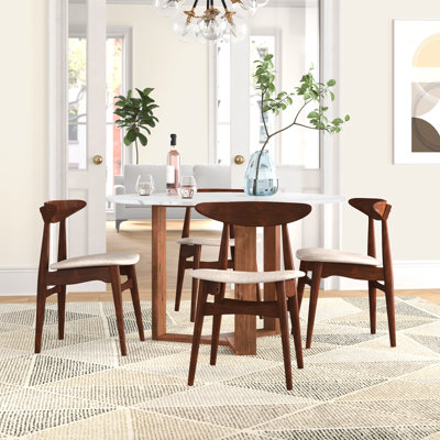 Chanlee Side Chair in Brown by Wade Logan