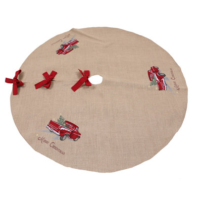 Burlap Tree Skirt