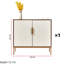 Buffet décoratif italien simple