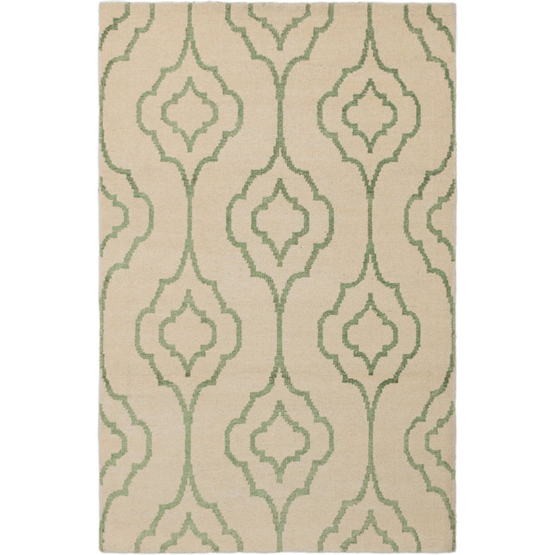 Tapis unique noué à la main des années 2010 de 5 pi 2 po x 7 pi 11 po brun Fjoralba