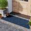 Paillasson intérieur semi-circulaire 24 po x 39 po WaterHog® Brittney Leaf